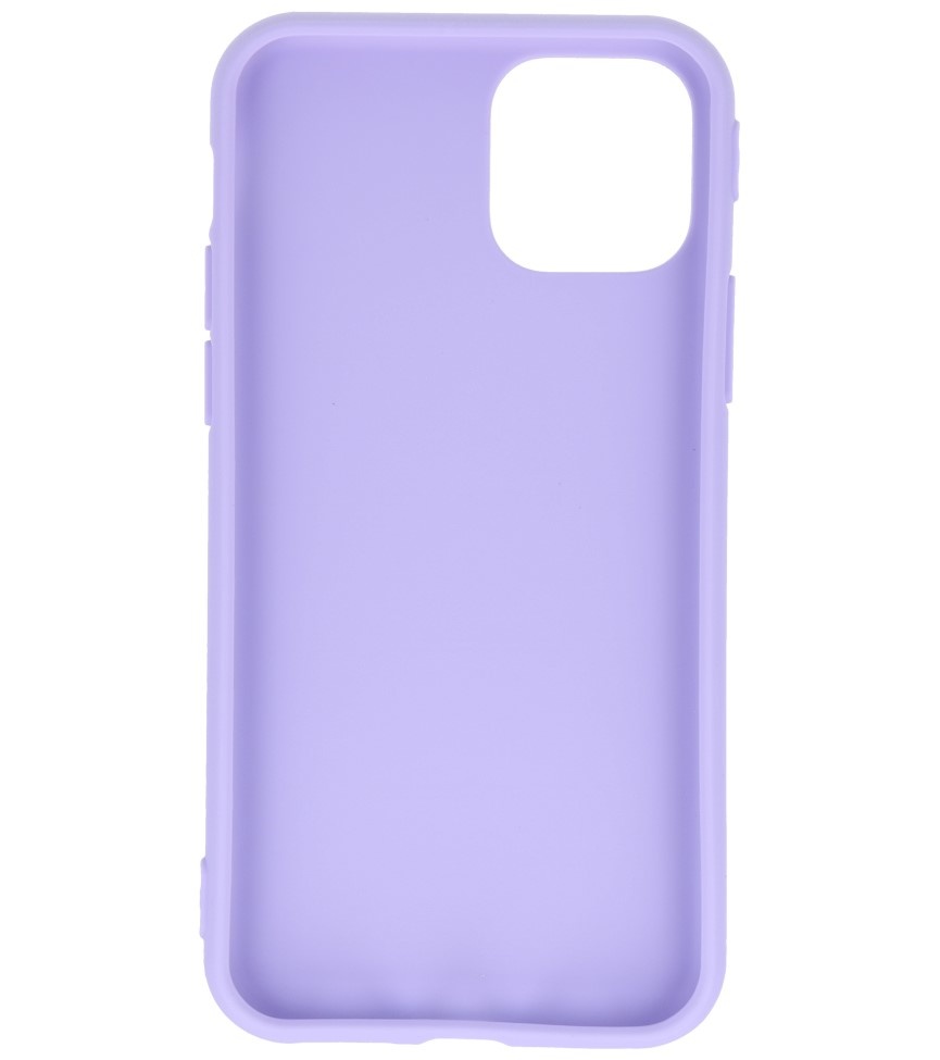 Premium Color TPU Hülle für iPhone 11 Pro Lila