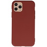 Premium Color TPU Case for iPhone 11 Pro Brown