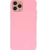 Premium Color TPU Case for iPhone 11 Pro Pink