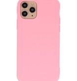Premium Color TPU Hülle für iPhone 11 Pro Pink