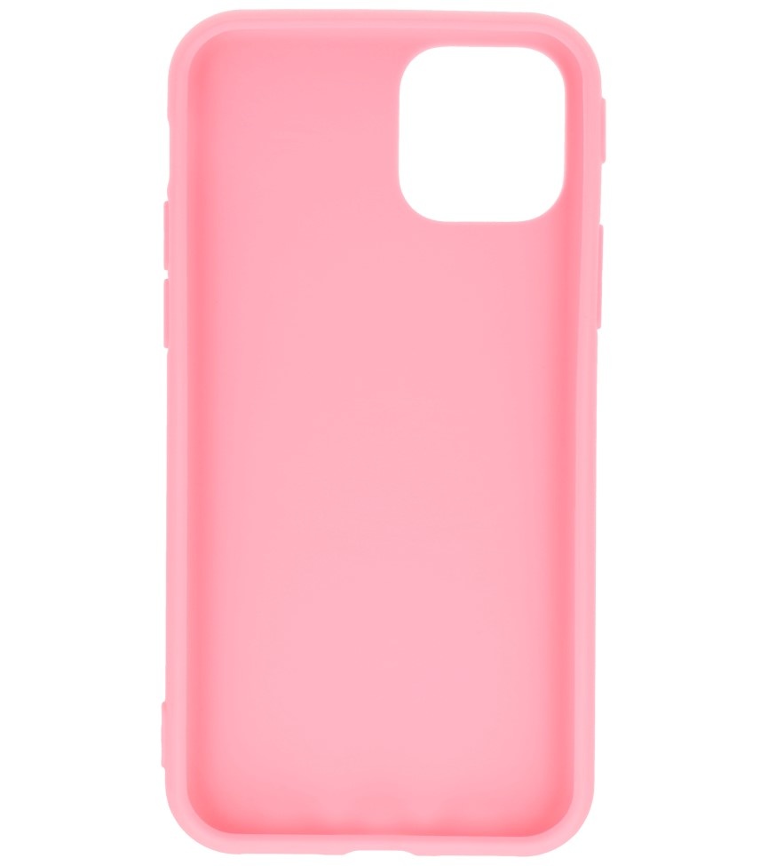 Premium Color TPU Hülle für iPhone 11 Pro Pink