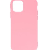 Premium Color TPU Hoesje voor iPhone 11 Pro Roze