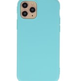 Premium Color TPU Case for iPhone 11 Pro Turquoise