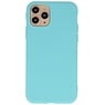 Premium Color TPU Case for iPhone 11 Pro Turquoise