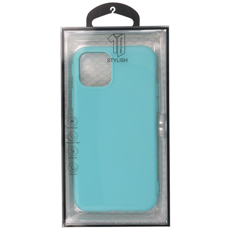 Carcasa Premium de TPU en color para iPhone 11 Pro Turquesa