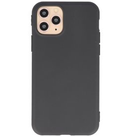 Custodia in TPU a colori premium per iPhone 11 Pro Max nero