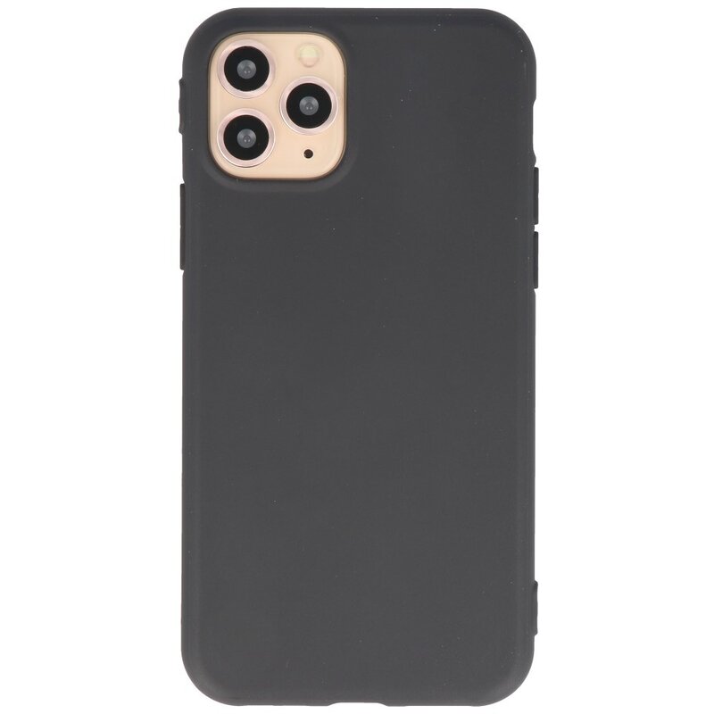 Funda de TPU de color premium para iPhone 11 Pro Max Black