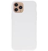 Premium farve TPU taske til iPhone 11 Pro Max White