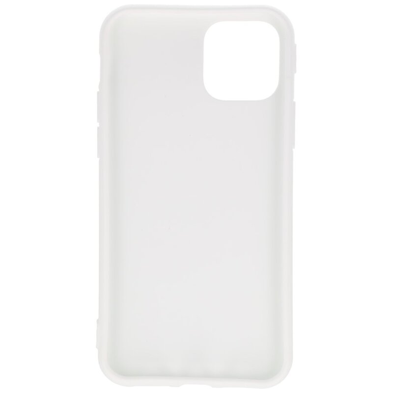 Premium farve TPU taske til iPhone 11 Pro Max White