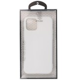Custodia in TPU a colori premium per iPhone 11 Pro Max bianco