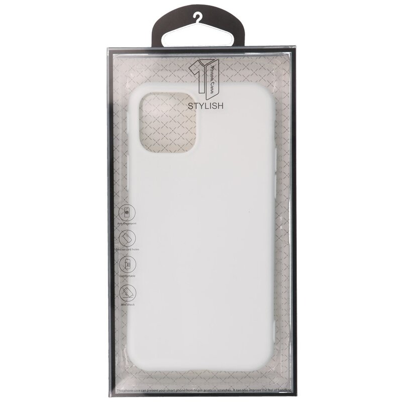 Premium farve TPU taske til iPhone 11 Pro Max White