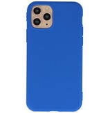 Custodia in TPU a colori premium per iPhone 11 Pro Max blu