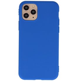 Coque TPU Premium Color pour iPhone 11 Pro Max Bleu