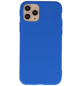 Funda de TPU de color premium para iPhone 11 Pro Max Blue