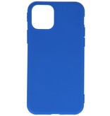 Premium farve TPU taske til iPhone 11 Pro Max Blue