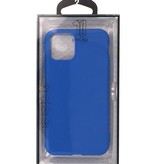 Premium Color TPU Hoesje voor iPhone 11 Pro Max Blauw