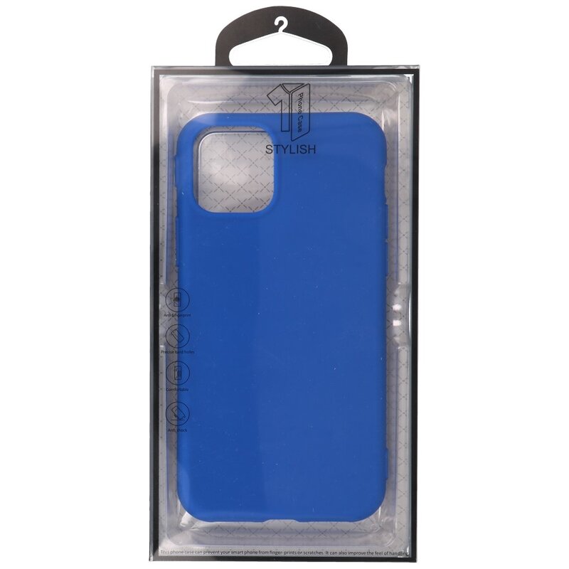 Premium Color TPU Case for iPhone 11 Pro Max Blue