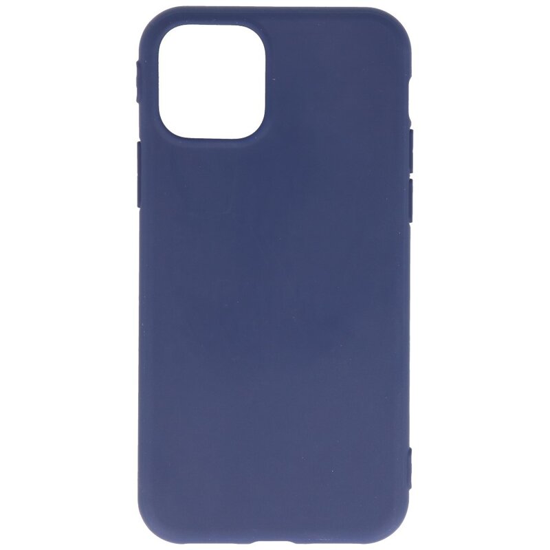 Premium Color TPU Case for iPhone 11 Pro Max Navy