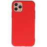 Custodia in TPU a colori premium per iPhone 11 Pro Max rosso