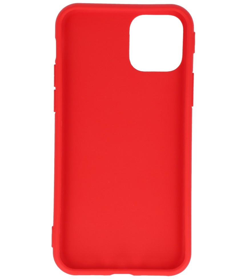 Premium Color TPU Hülle für iPhone 11 Pro Max Red
