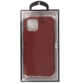 Premium farve TPU taske til iPhone 11 Pro Max Brown