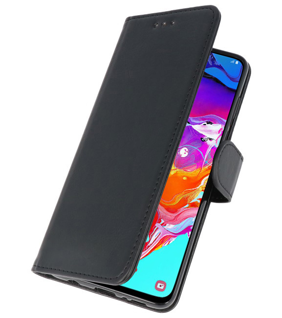 Étui Portefeuille Bookstyle pour Samsung Galaxy A11 Noir