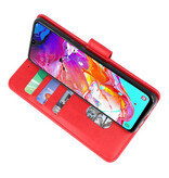 Bookstyle Wallet Cases Case for Samsung Galaxy A11 Red
