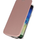 Schlanke Folio Hülle für Samsung Galaxy A11 Pink