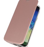 Étui Folio Slim pour Samsung Galaxy A21 Rose