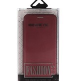 Slim Folio Case voor Samsung Galaxy A21 Bordeaux Rood