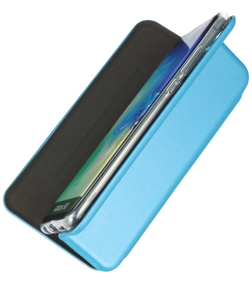 Schlanke Folio Hülle für Samsung Galaxy A41 Blau