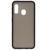 Kleurcombinatie Hard Case voor Galaxy A11 Zwart