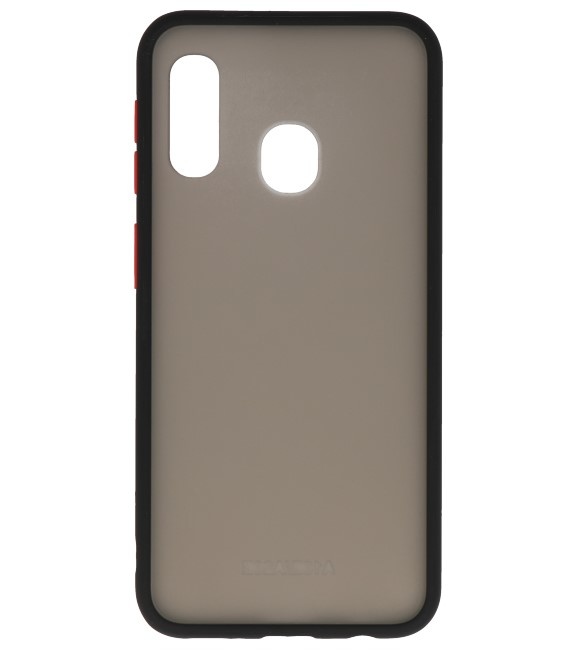 Combinazione di colori Custodia rigida per Galaxy A11 Nero