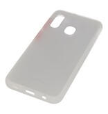 Kleurcombinatie Hard Case voor Galaxy A11 Transparant
