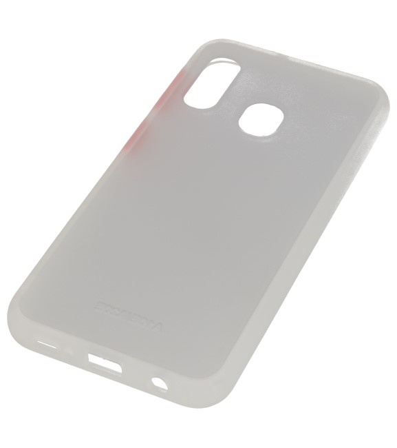 Farbkombination Hard Case für Galaxy A11 Transparent