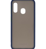 Combinación de colores Estuche rígido para Galaxy A11 Azul