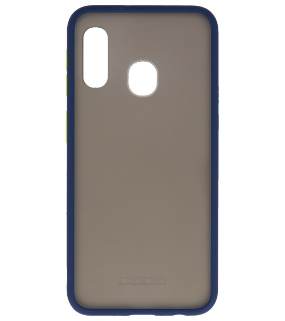 Color combination Hard Case for Galaxy A11 Blue