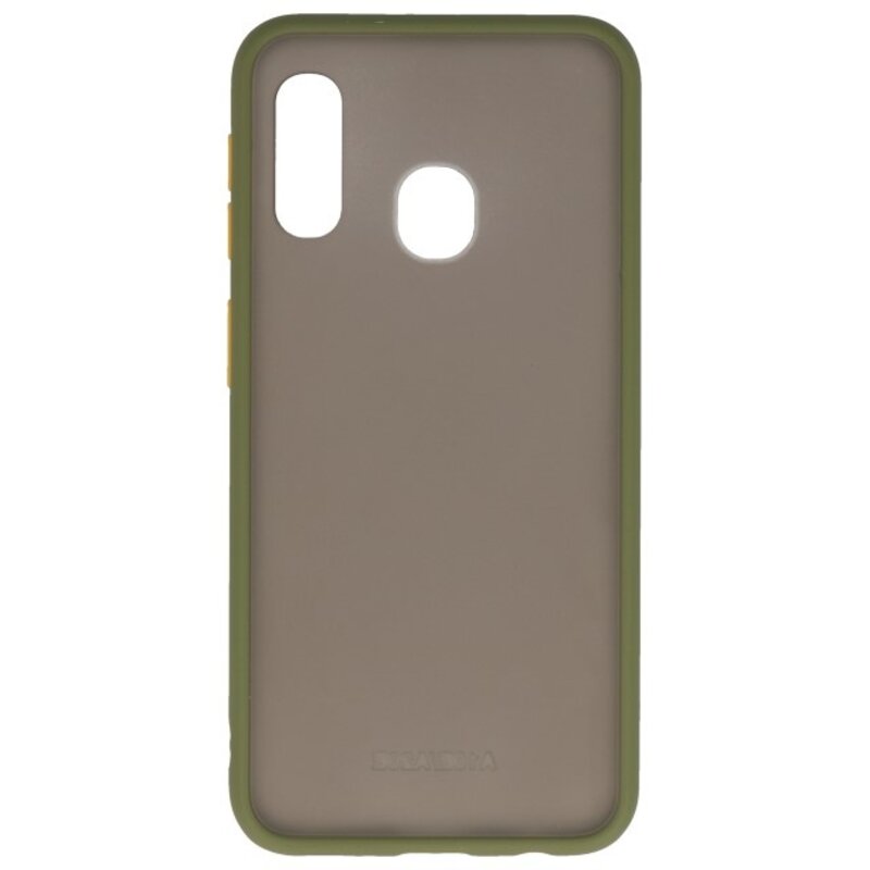 Farbkombination Hard Case für Galaxy A11 Green