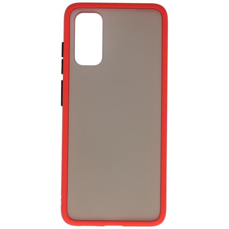 Kleurcombinatie Hard Case voor Galaxy A41 Rood