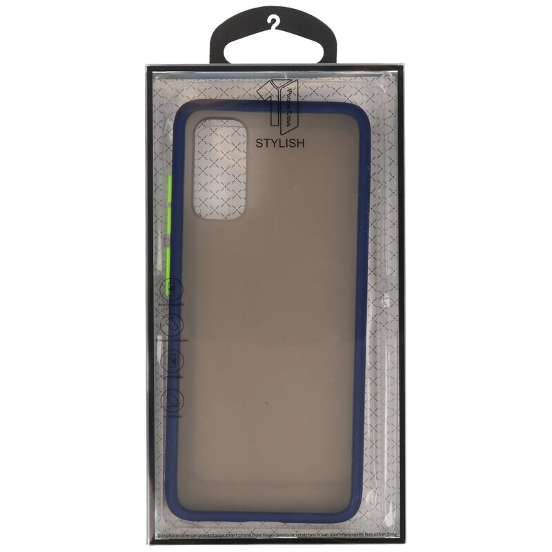 Combinazione di colori Custodia rigida per Galaxy A41 blu