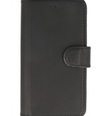 Étui MF Bookstyle en cuir fait main iPhone 11 Pro noir