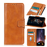 Pull Up PU Leather Bookstyle para Samsung Galaxy S20 Plus Marrón