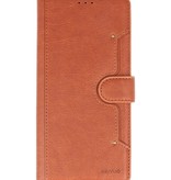 Luxus Brieftasche Hülle für Samsung Galaxy S10 Lite Brown