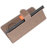 Etui Portefeuille de Luxe pour Samsung Galaxy Note 10 Lite Gris