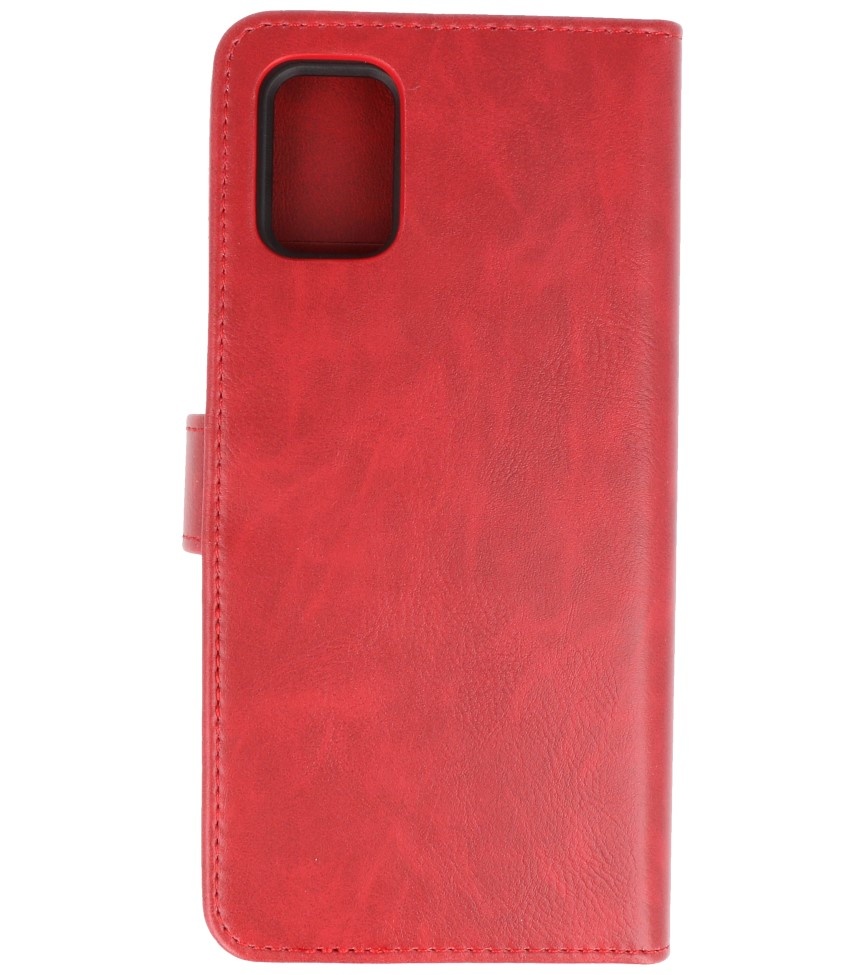 Rico Vitello 2 in 1 Book Case Cover for Samsung Galaxy A71 Red