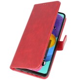 Rico Vitello 2 en 1 Book Case Cover para Samsung Galaxy A71 Rojo