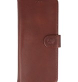 Rico Vitello Genuine Leather Book Type Case for Samsung Galaxy 20 Mocca