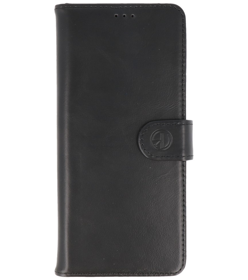 Rico Vitello Echt Leder Booktype Hoesje voor Samsung Galaxy 20 Ultra Zwart