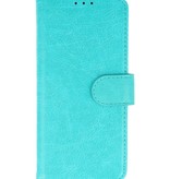 Bookstyle Wallet Cases Hoesje voor Samsung S20 Groen