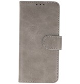 Bookstyle Wallet Cases Hoesje voor Samsung Galaxy S20 Grijs